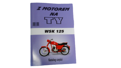 Katalog części WSK 125 instrukcja schemat