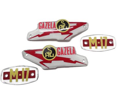 Emblemat logo napis znaczek bak SHL M17 Gazela