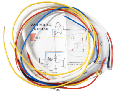 Instalacja elektryczna Komar 232 biała