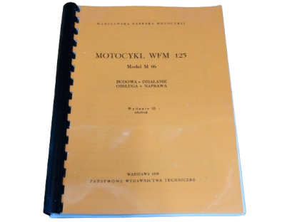 Katalog instrukcja obsługi i napraw WFM 125