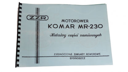 Katalog części zamiennych Komar MR 230