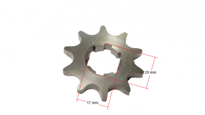 Zębatka przód 10 zębów WSK 125