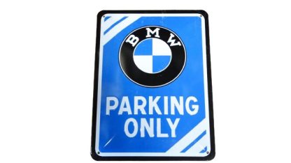 Blacha tablica Bmw Parking 15×20