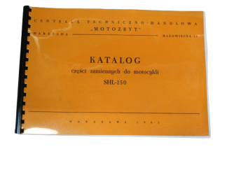 Katalog części zamiennych Shl -150