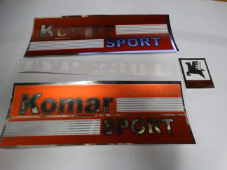 Naklejki Komar Sport 2361 nowy typ komplet